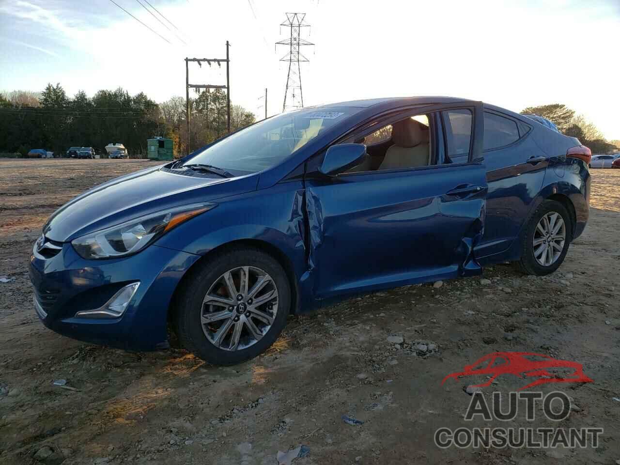 HYUNDAI ELANTRA 2016 - KMHDH4AEXGU637925