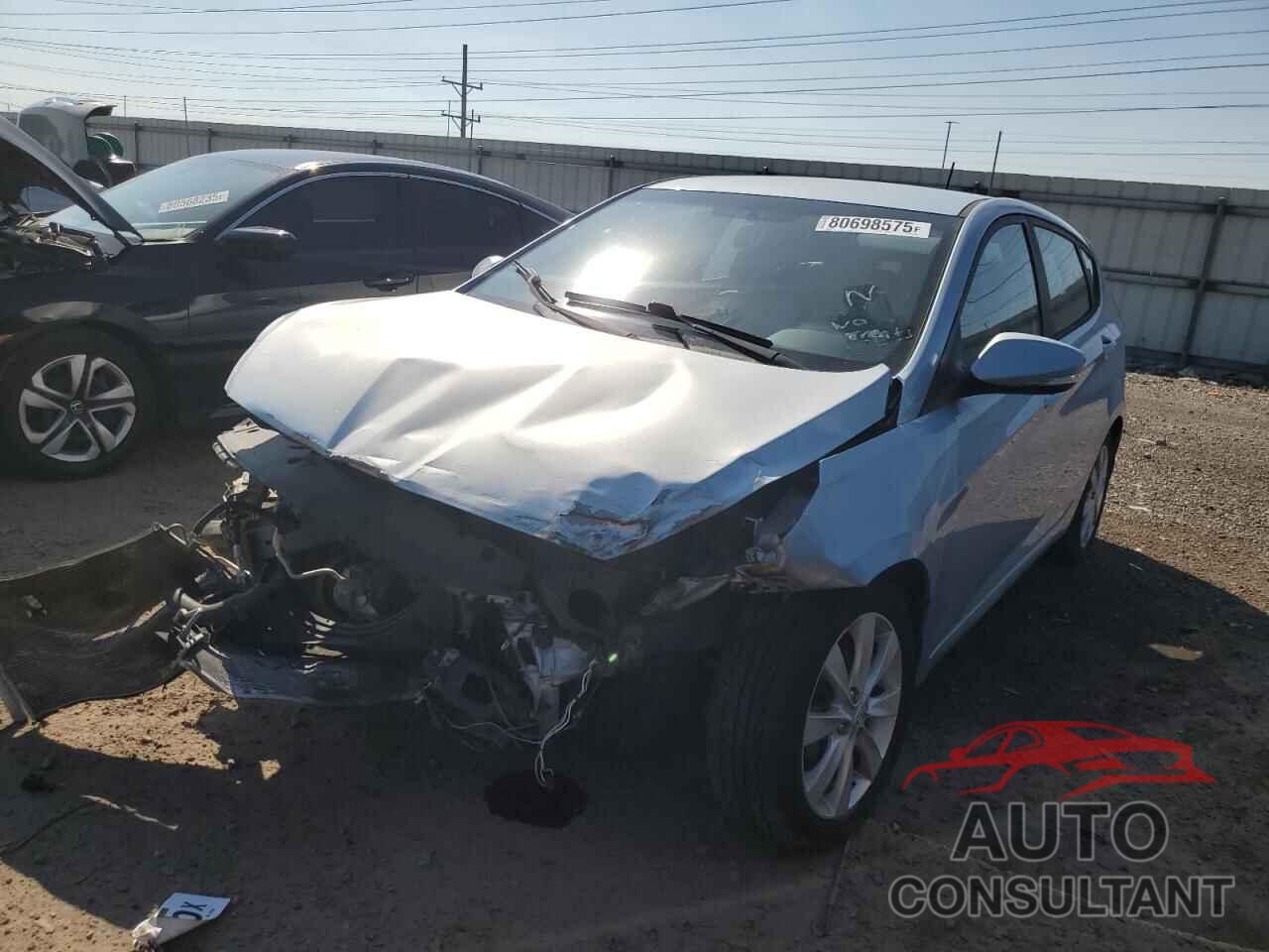 HYUNDAI ACCENT 2013 - KMHCU5AE5DU080589