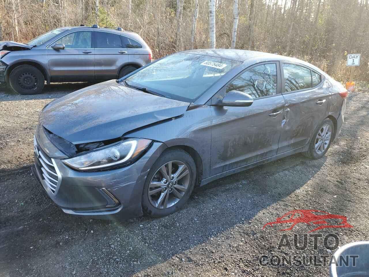 HYUNDAI ELANTRA 2018 - KMHD84LF9JU661369