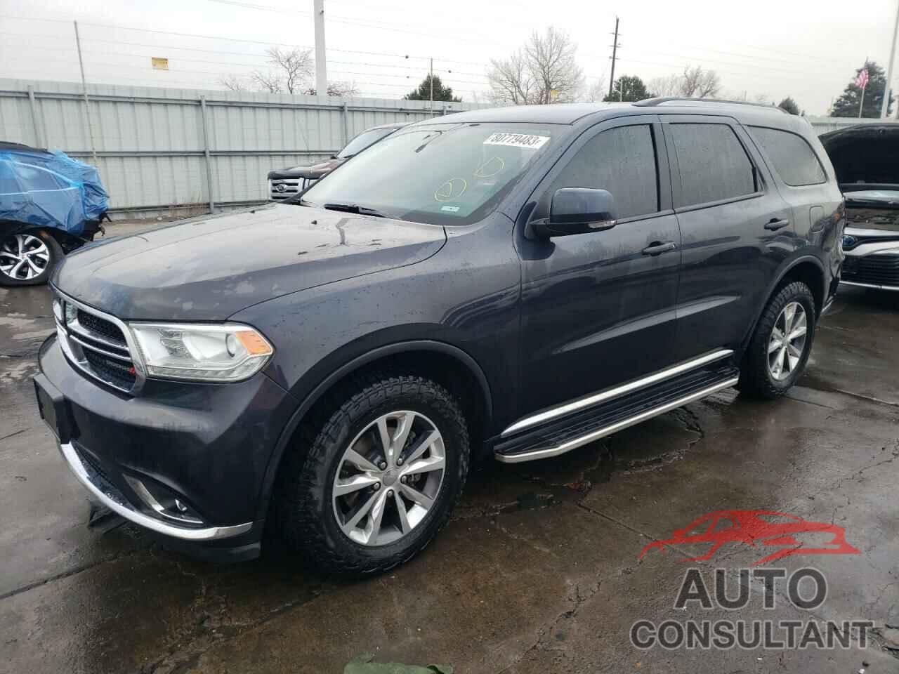 DODGE DURANGO 2016 - 1C4RDJDGXGC315440