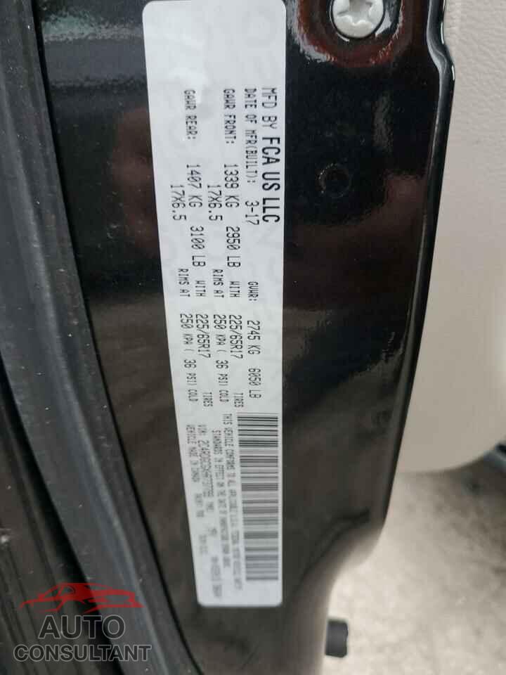 DODGE CARAVAN 2017 - 2C4RDGCGXHR737799