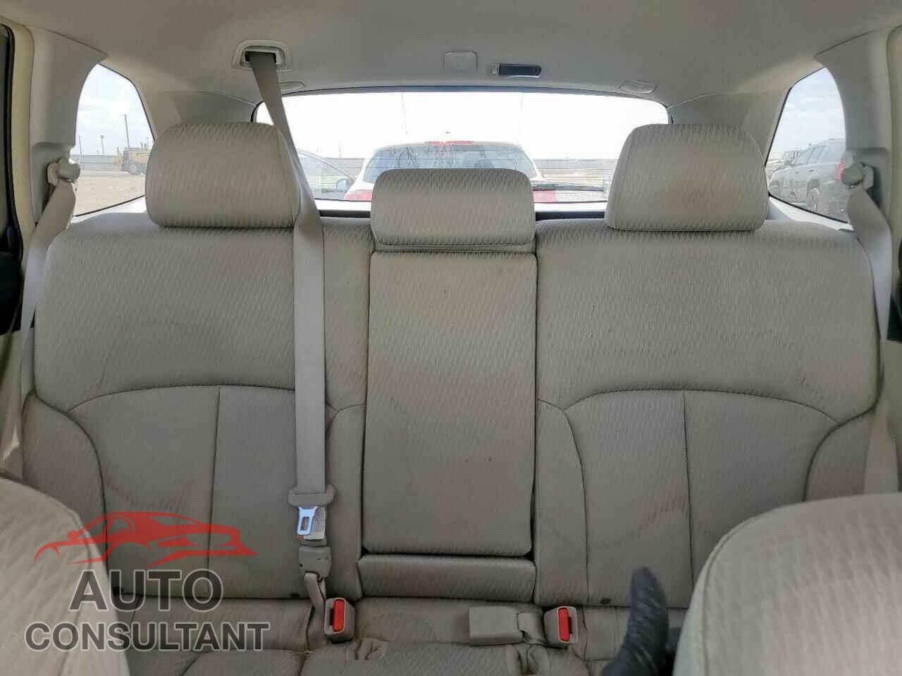 SUBARU OUTBACK 2011 - 4S4BRBBC2B3386029