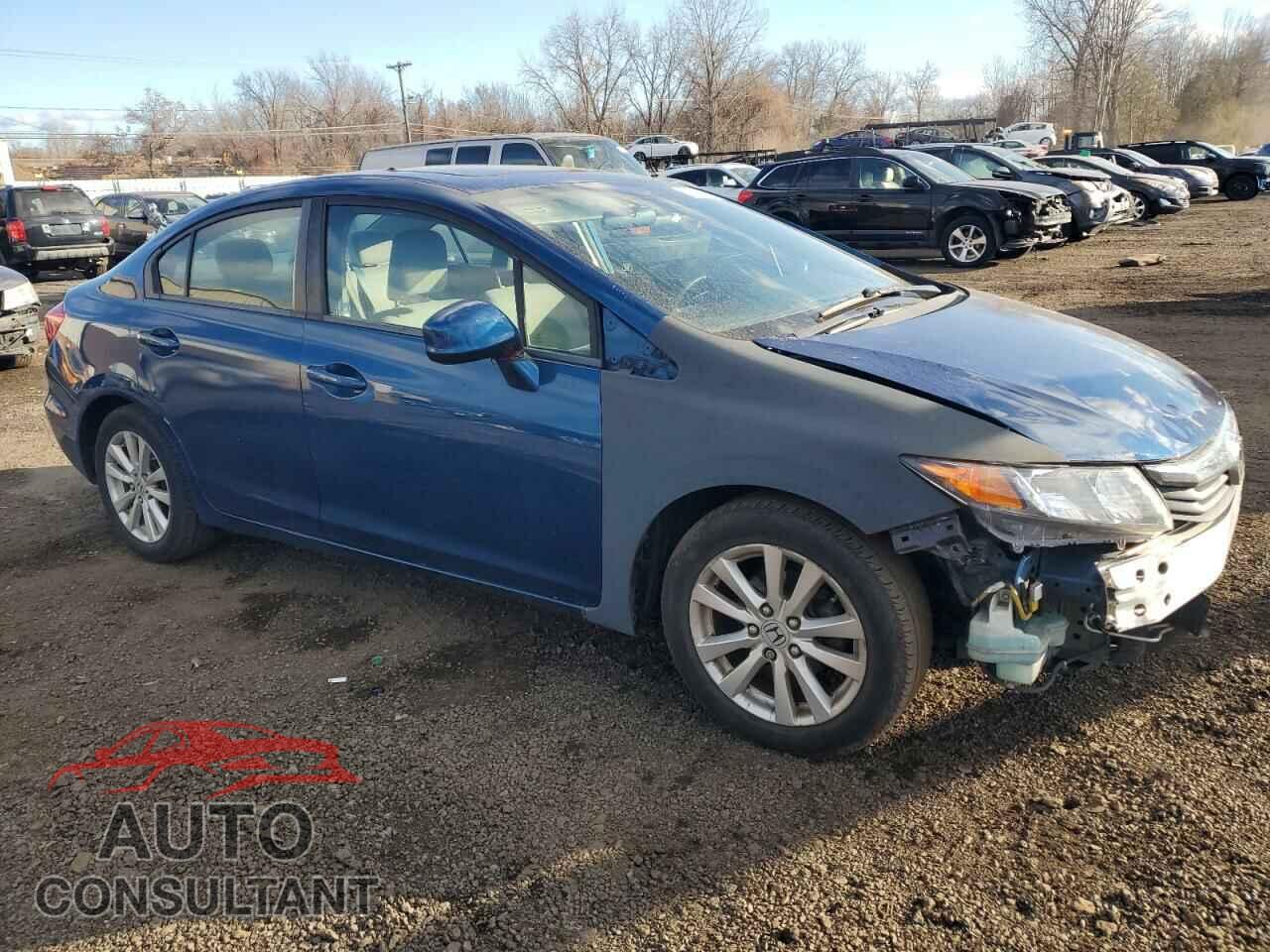 HONDA CIVIC 2012 - 19XFB2F82CE333700
