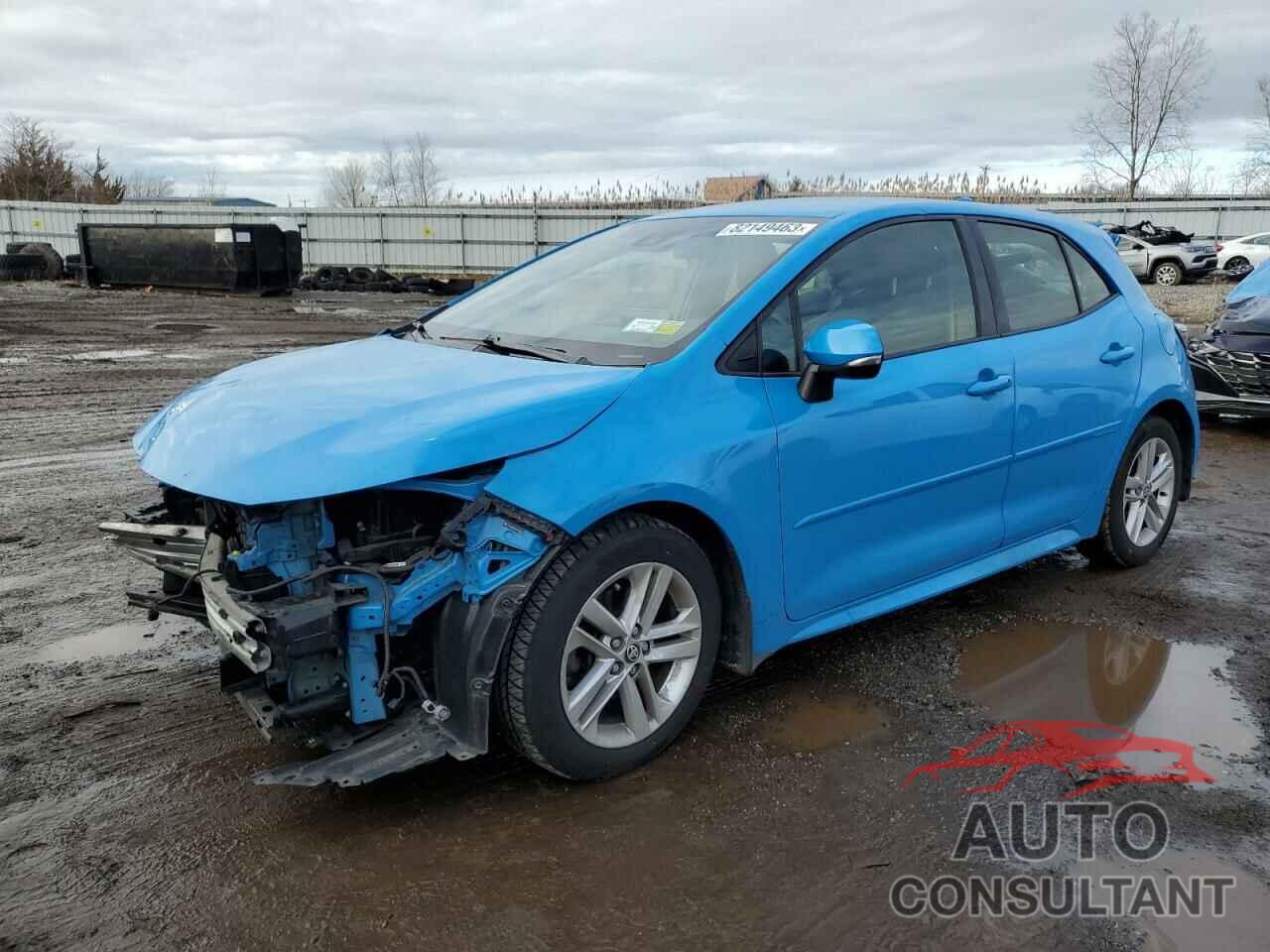 TOYOTA COROLLA 2019 - JTNK4RBE0K3025701