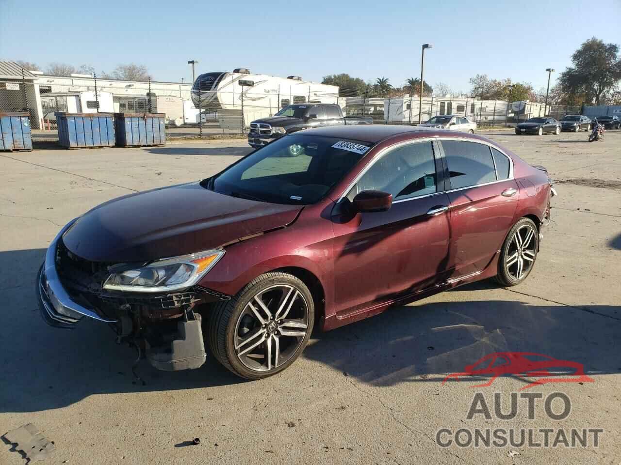 HONDA ACCORD 2017 - 1HGCR2F59HA080858