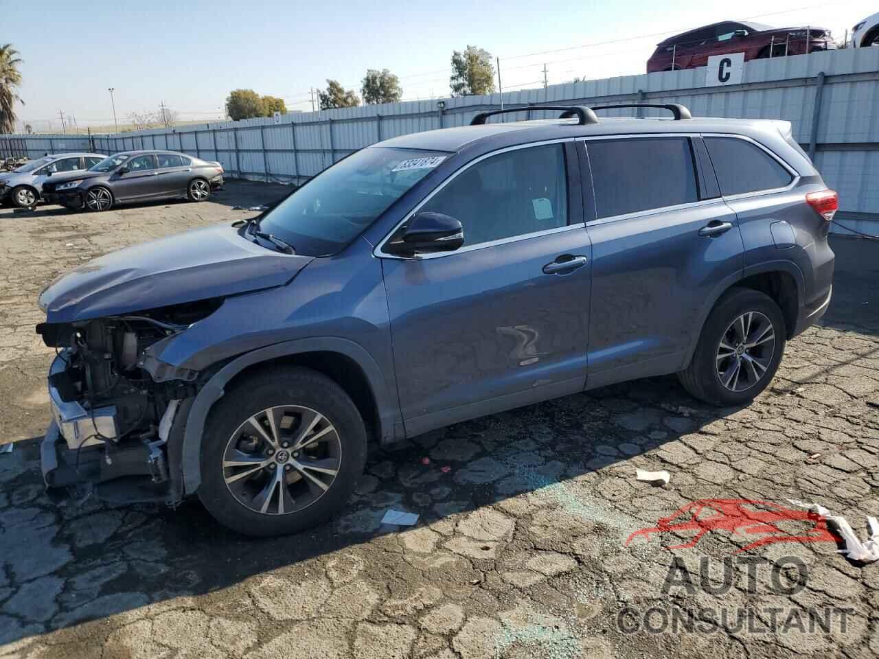 TOYOTA HIGHLANDER 2019 - 5TDZZRFH8KS346084