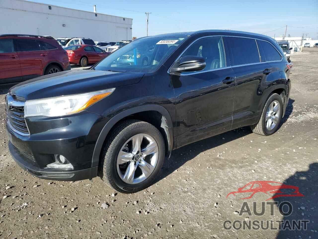 TOYOTA HIGHLANDER 2016 - 5TDDKRFH5GS338322