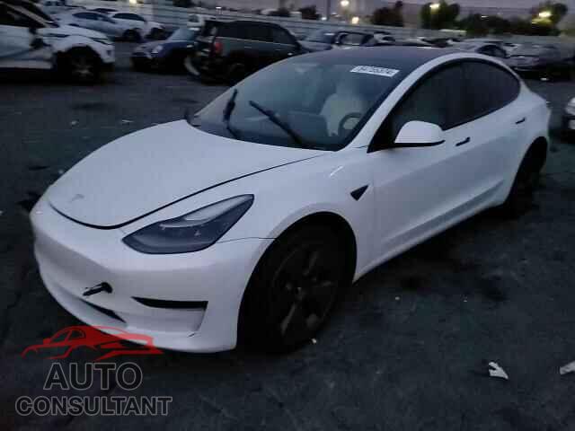 TESLA MODEL 3 2022 - 5YJ3E1EA6NF237977