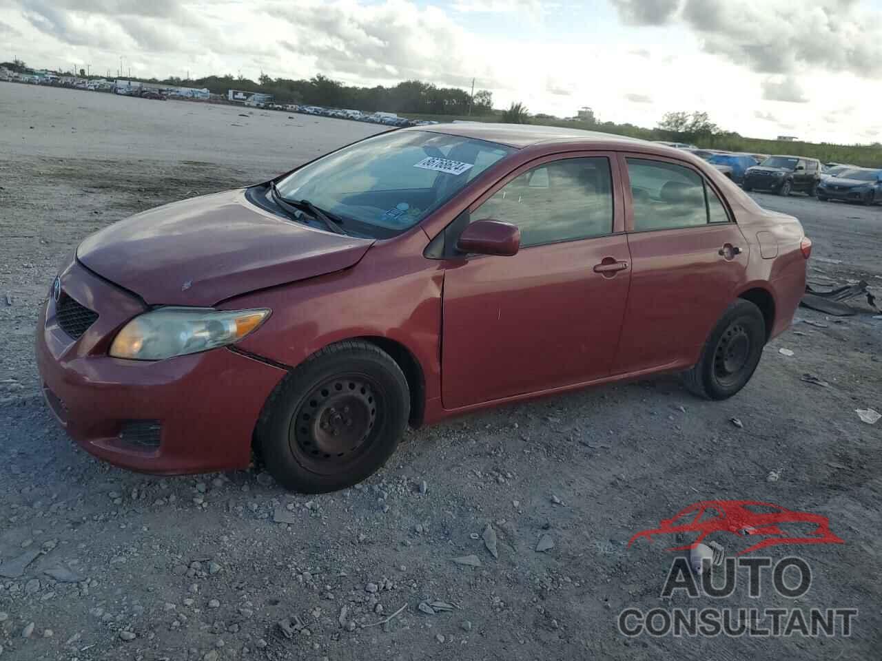 TOYOTA COROLLA 2009 - 1NXBU40E89Z137351