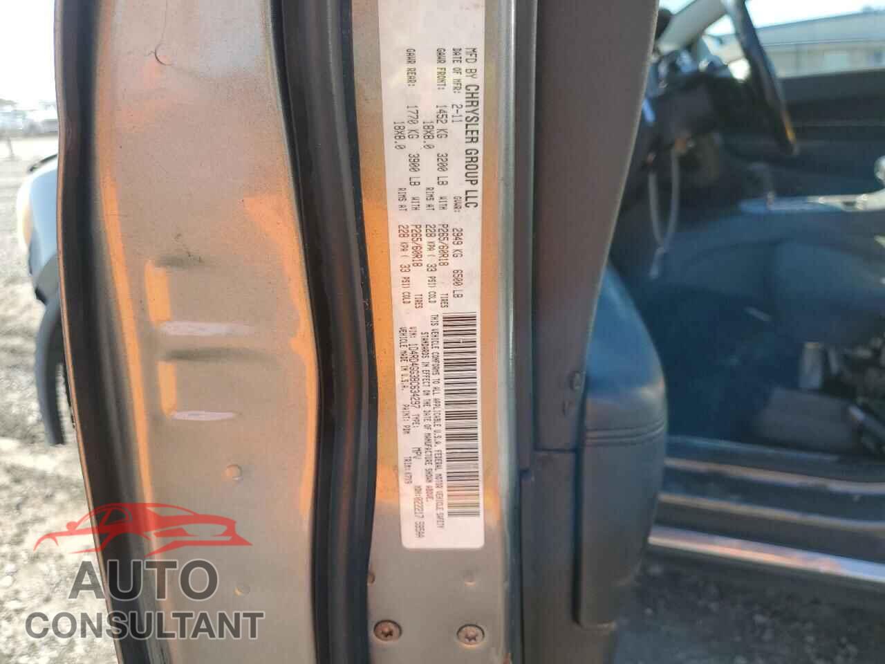 DODGE DURANGO 2011 - 1D4RD4GG3BC634297