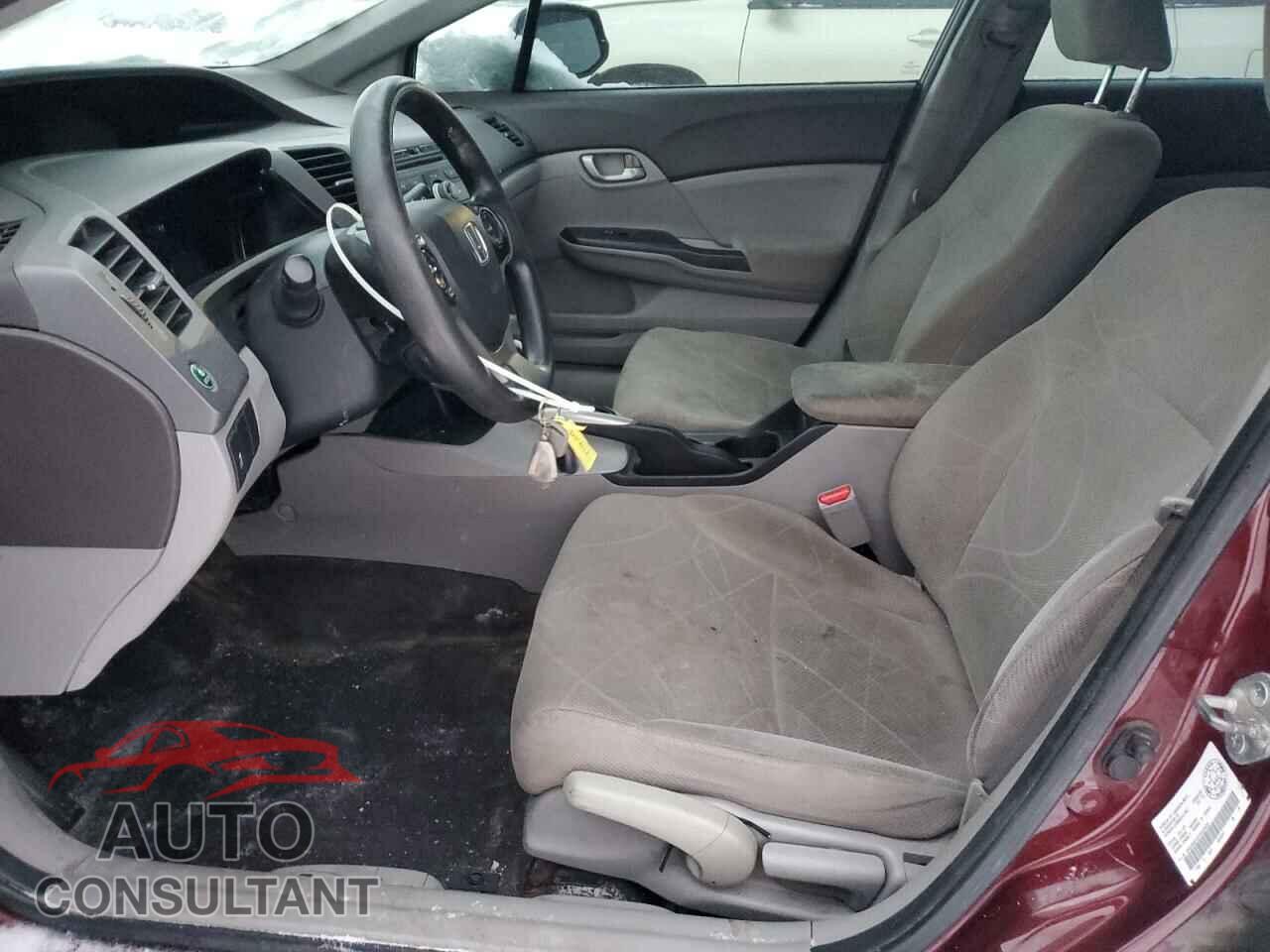 HONDA CIVIC 2012 - 2HGFB2F42CH022934