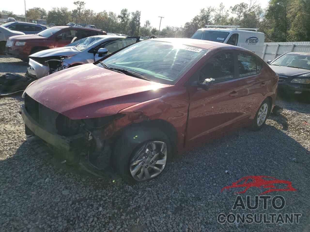 HYUNDAI ELANTRA 2017 - KMHD74LF2HU367566
