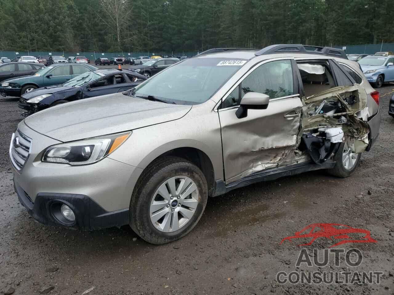 SUBARU OUTBACK 2015 - 4S4BSACC3F3344861