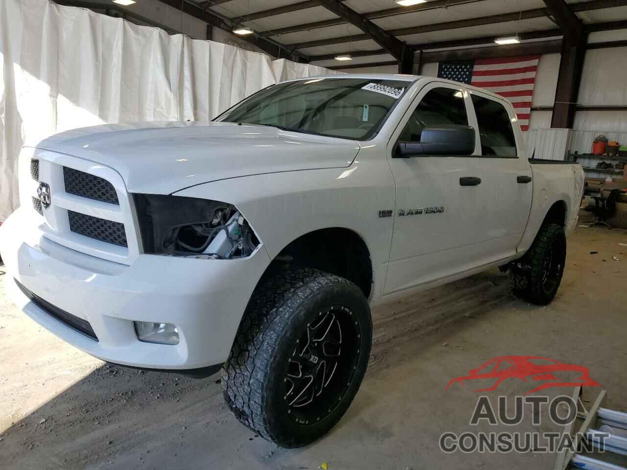 DODGE RAM 1500 2012 - 1C6RD7KTXCS139581