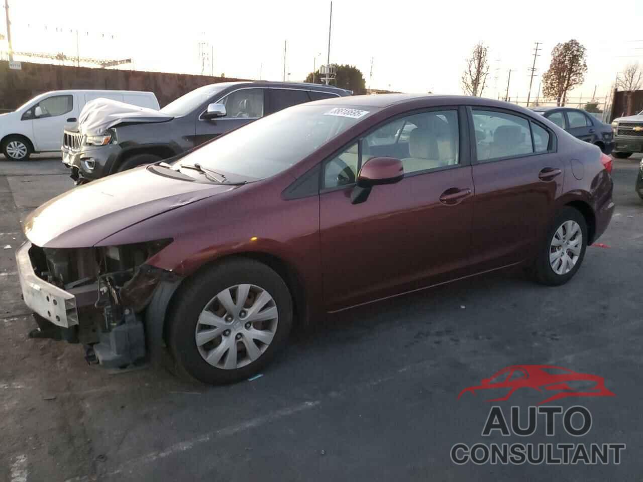 HONDA CIVIC 2012 - 19XFB2F5XCE339590