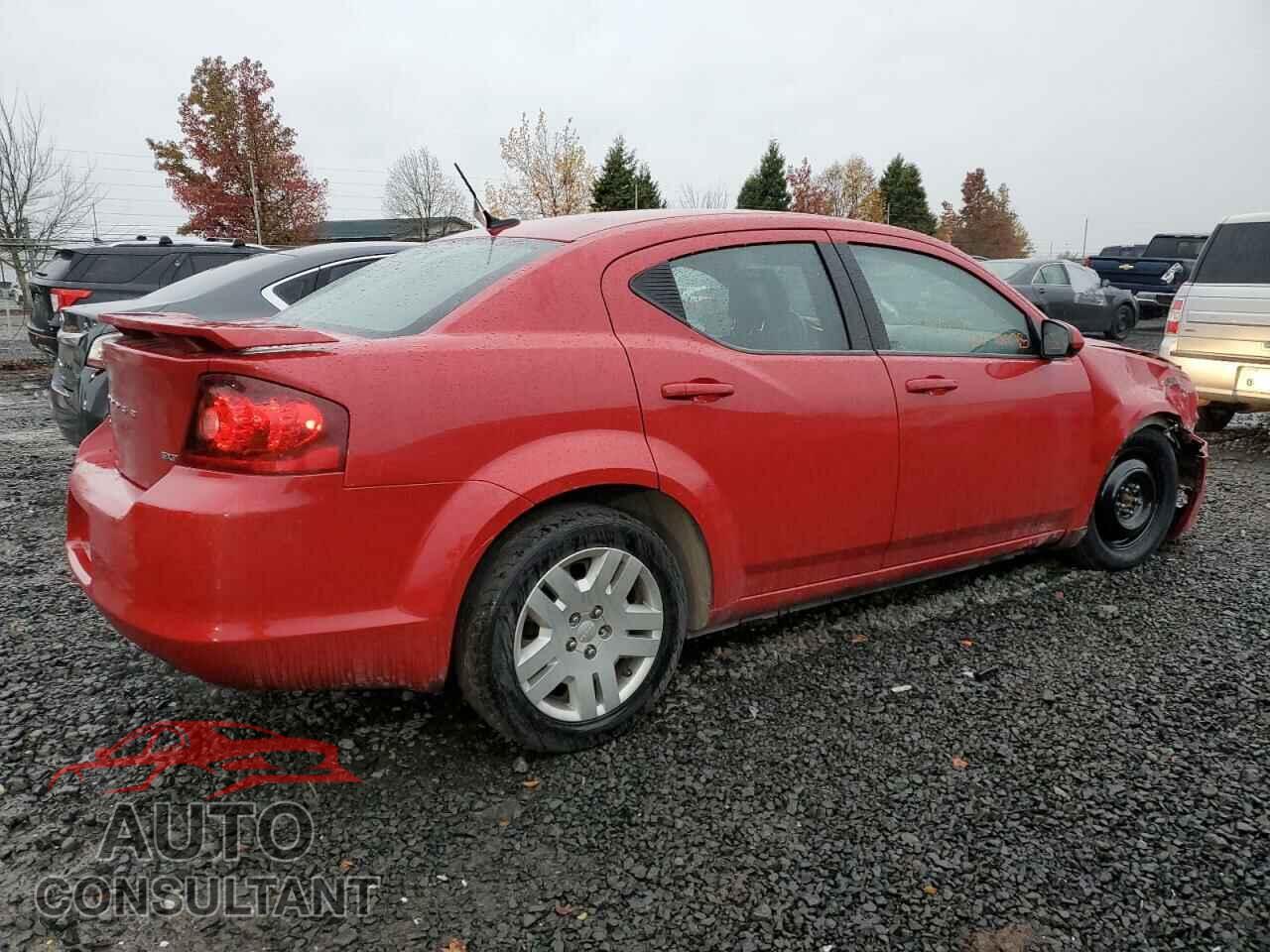DODGE AVENGER 2012 - 1C3CDZEG2CN194361