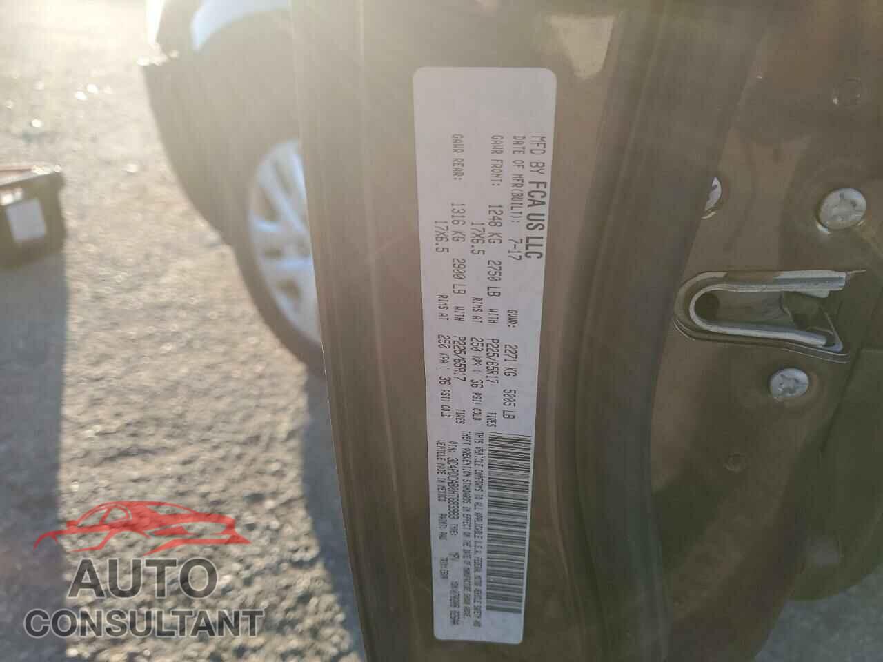 DODGE JOURNEY 2017 - 3C4PDCAB0HT683983