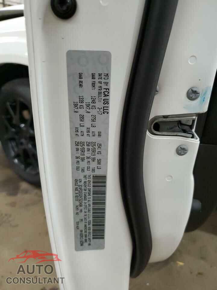DODGE JOURNEY 2017 - 3C4PDDEG2HT623490