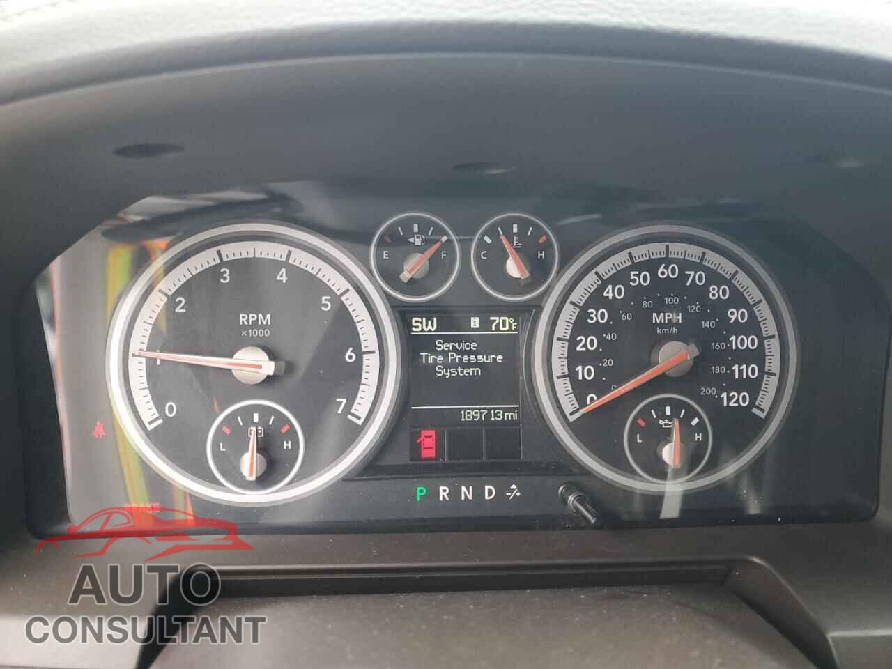 DODGE RAM 1500 2012 - 1C6RD7PT2CS152043