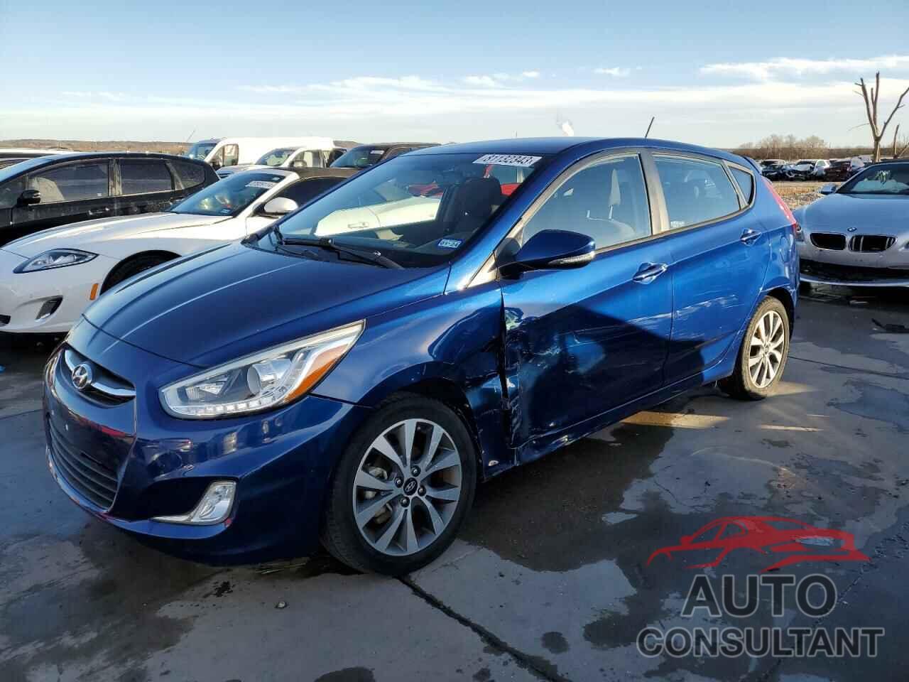 HYUNDAI ACCENT 2015 - KMHCU5AE6FU212486