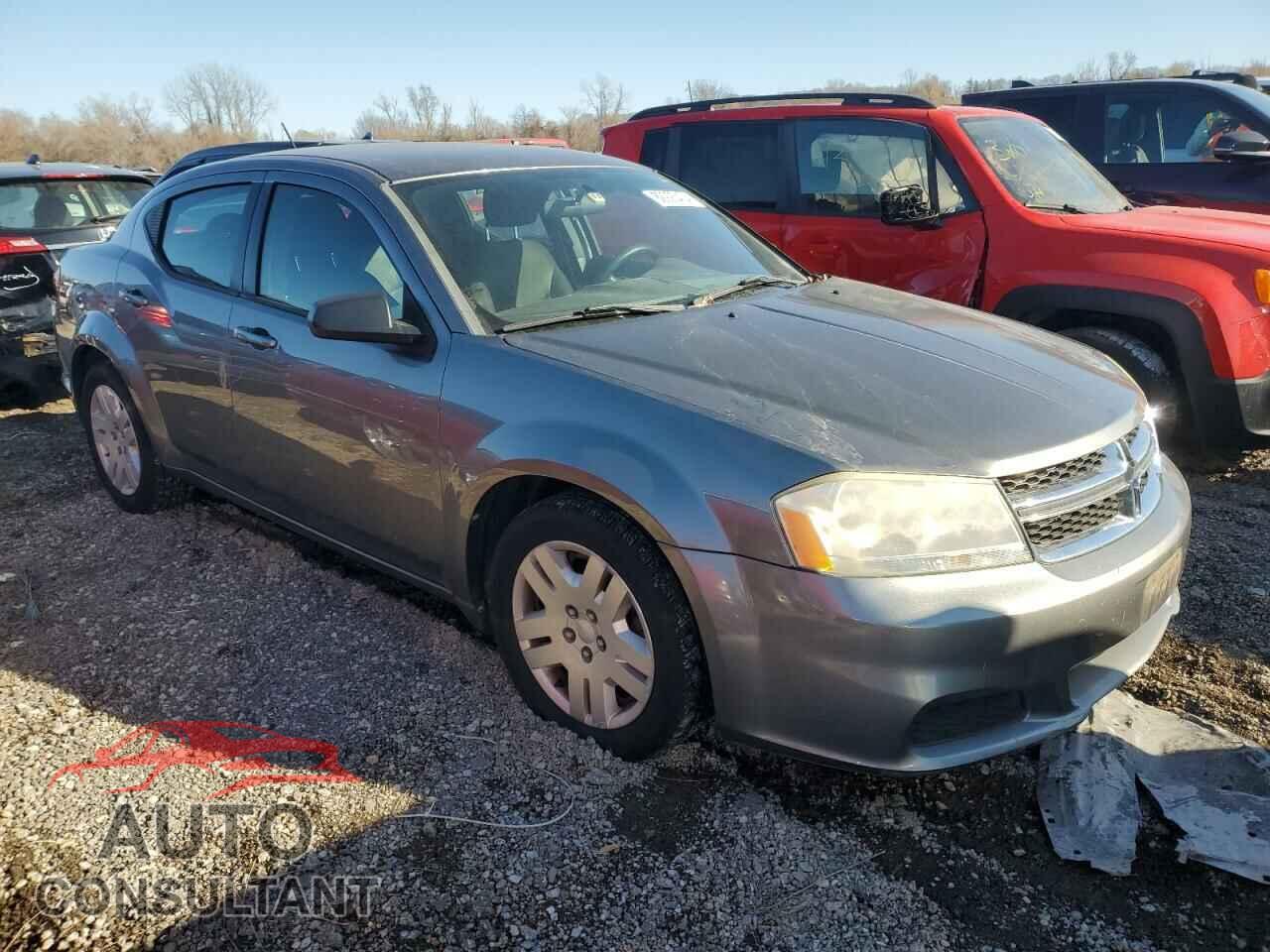 DODGE AVENGER 2013 - 1C3CDZAG4DN751021