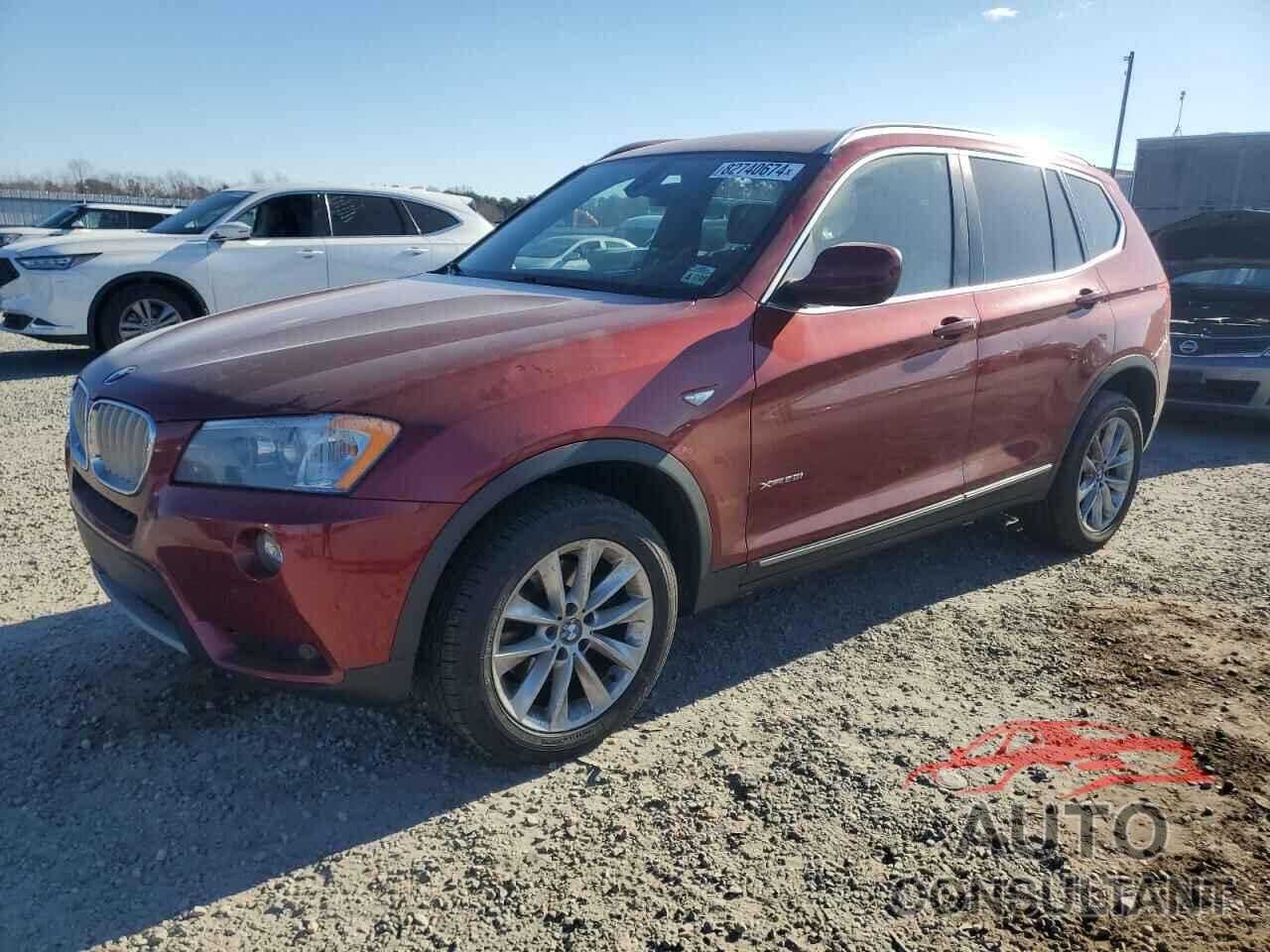 BMW X3 2012 - 5UXWX5C50CL721804