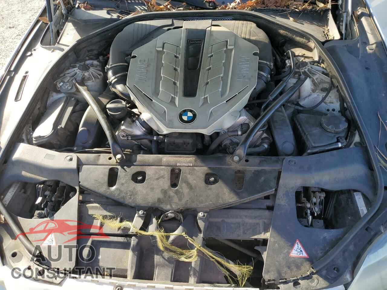 BMW 6 SERIES 2012 - WBALX3C59CDV77427