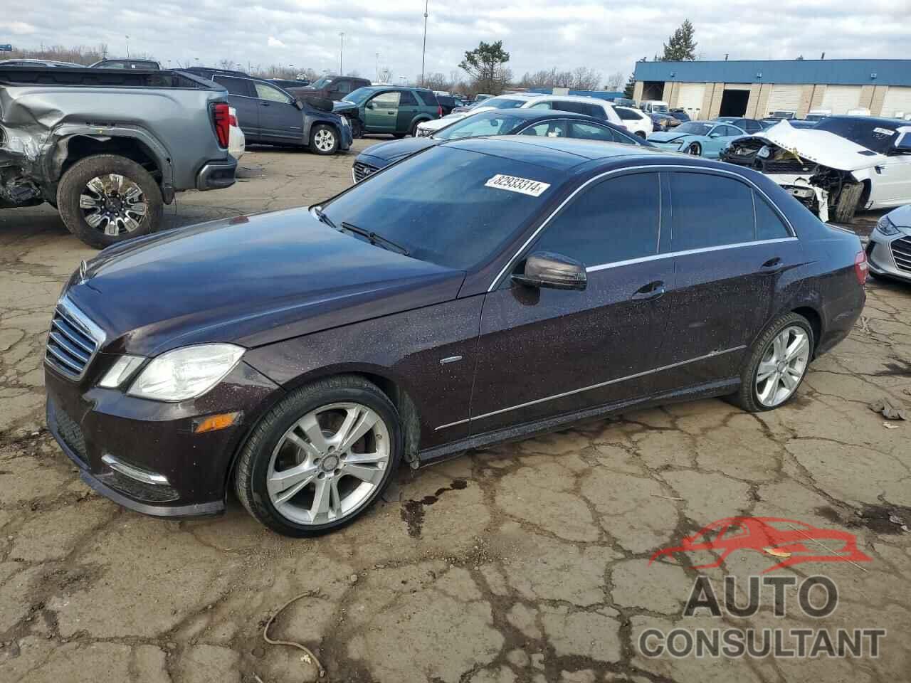 MERCEDES-BENZ E-CLASS 2012 - WDDHF8JB1CA633238