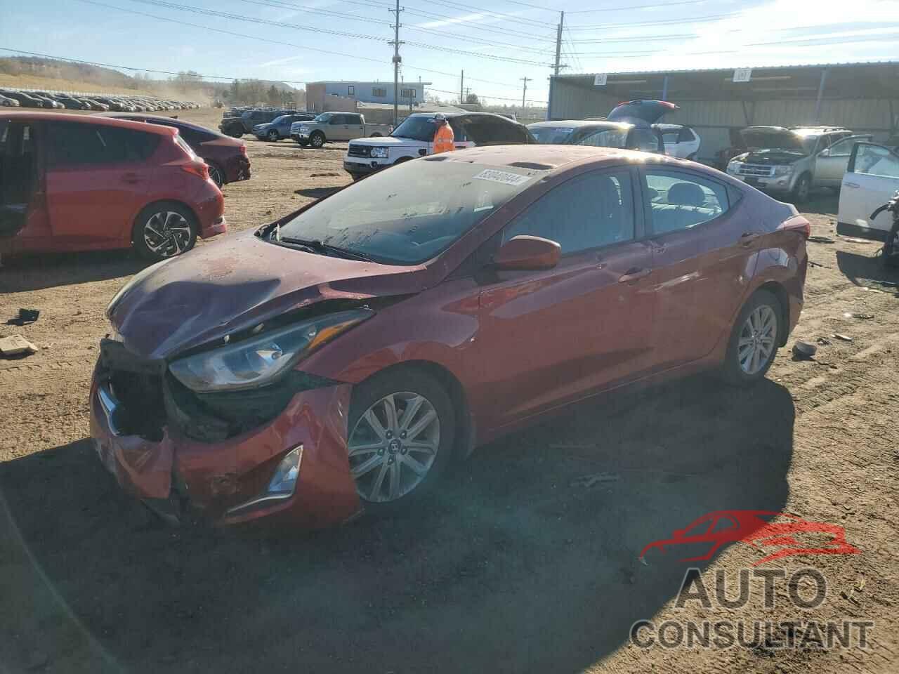 HYUNDAI ELANTRA 2016 - 5NPDH4AE4GH689615