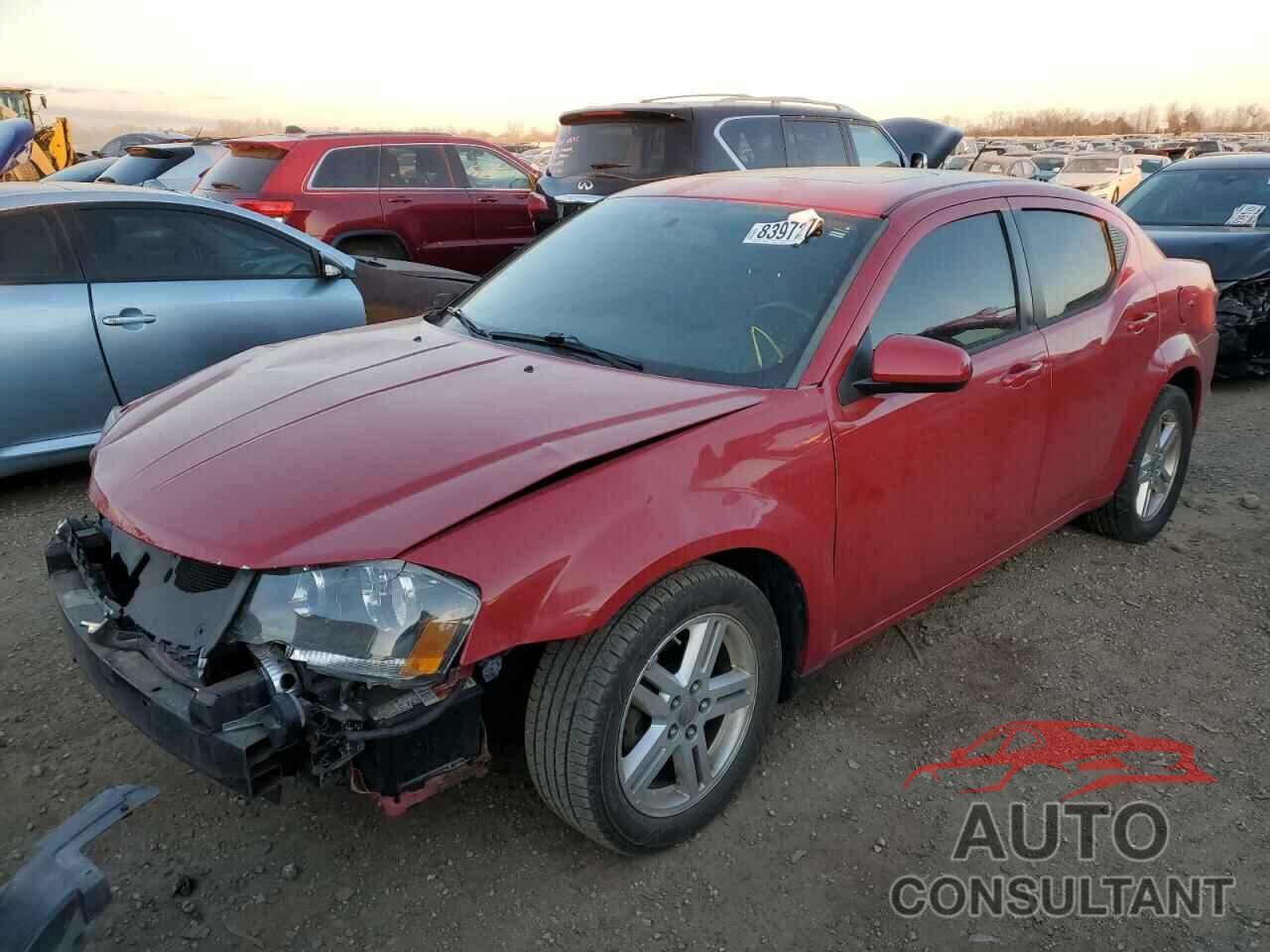 DODGE AVENGER 2011 - 1B3BD1FB4BN573390