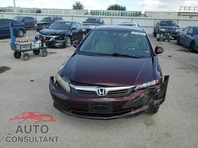 HONDA CIVIC 2012 - 19XFB2F50CE104891