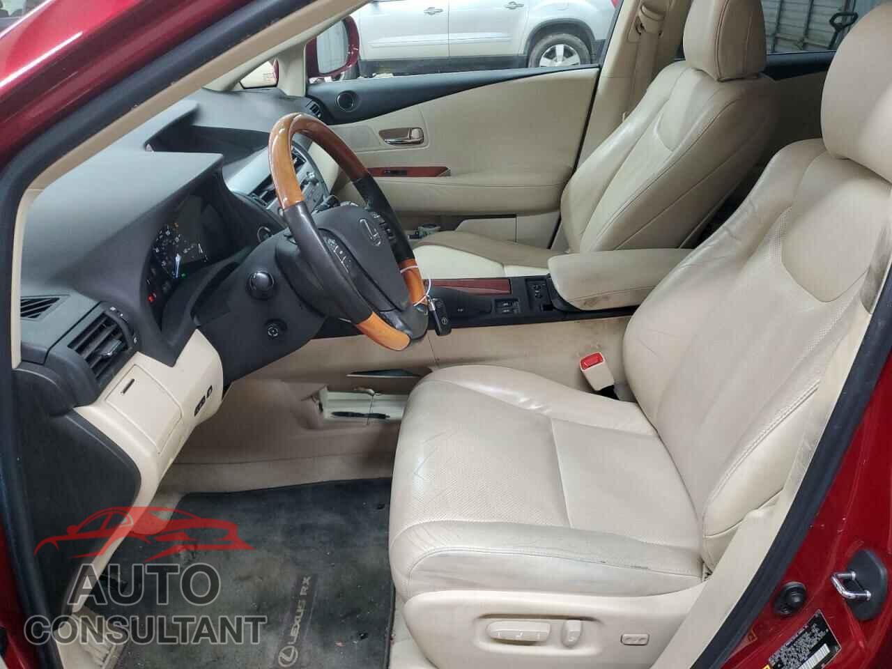 LEXUS RX350 2012 - 2T2BK1BA1CC143611