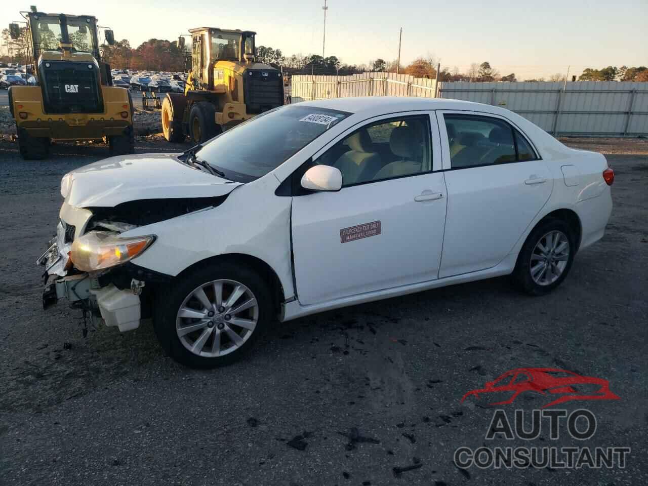 TOYOTA COROLLA 2009 - JTDBL40E39J029714
