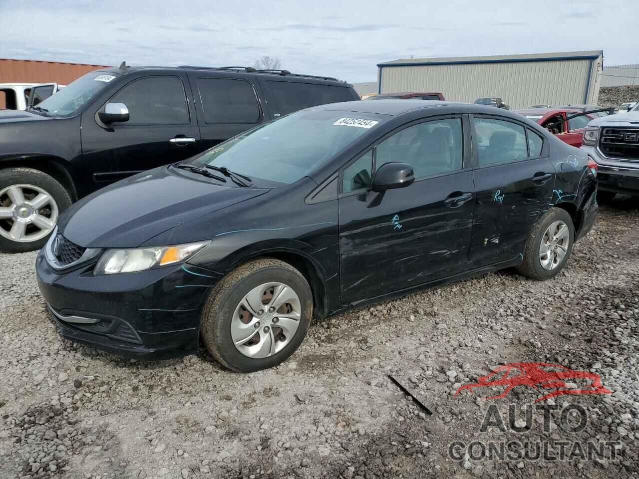 HONDA CIVIC 2013 - 2HGFB2F52DH576047