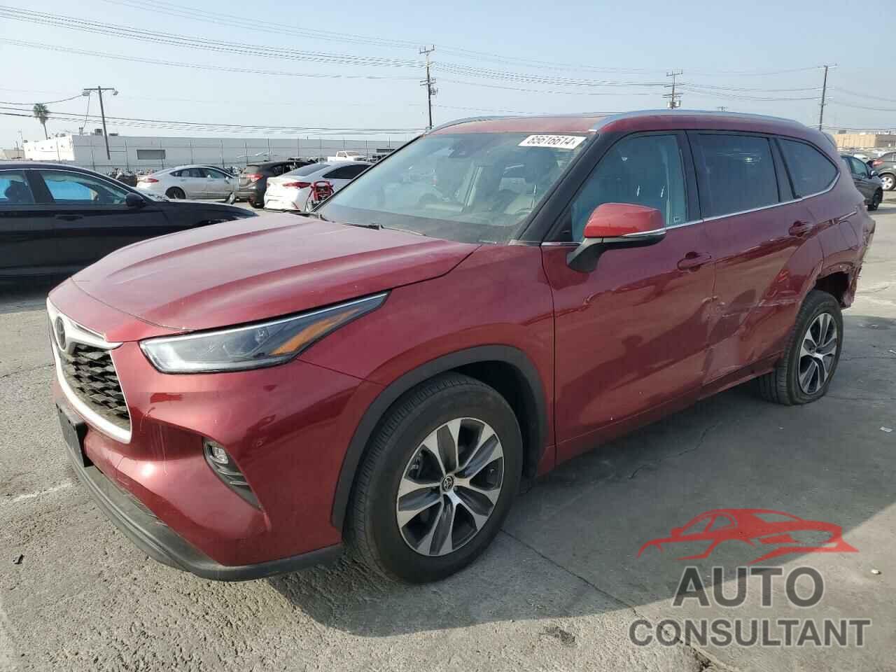 TOYOTA HIGHLANDER 2021 - 5TDGZRAH5MS061568