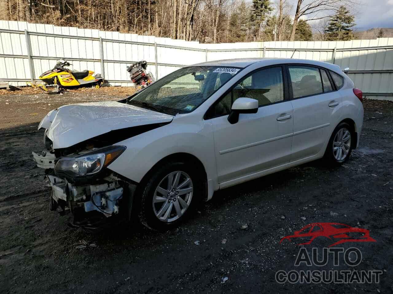 SUBARU IMPREZA 2015 - JF1GPAC66F8290471