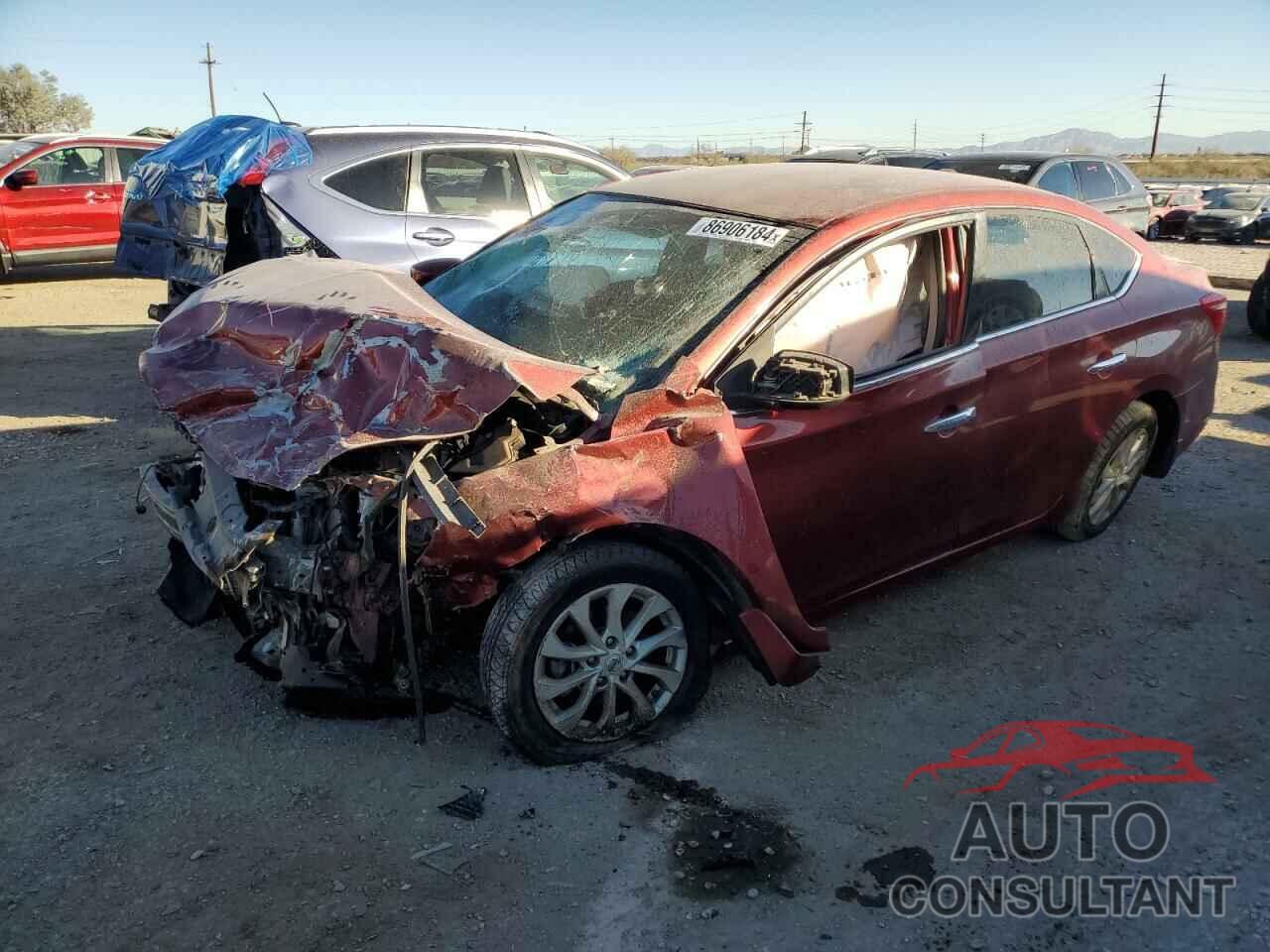 NISSAN SENTRA 2018 - 3N1AB7AP3JY335671
