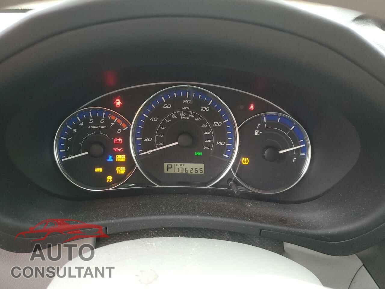 SUBARU FORESTER 2011 - JF2SHBDC6BH714111