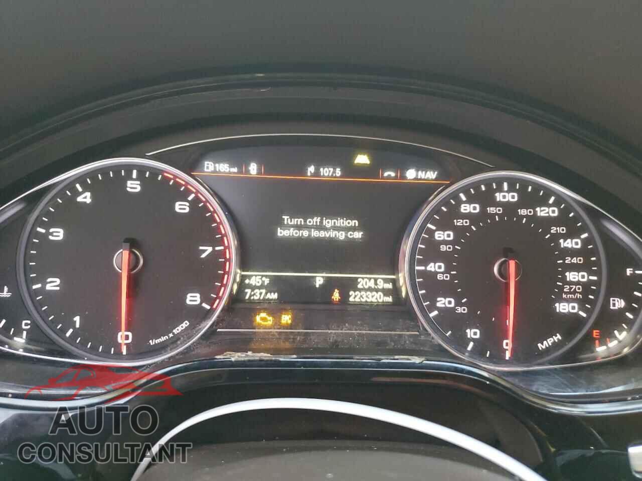 AUDI A8 2013 - WAUR2AFD8DN012310