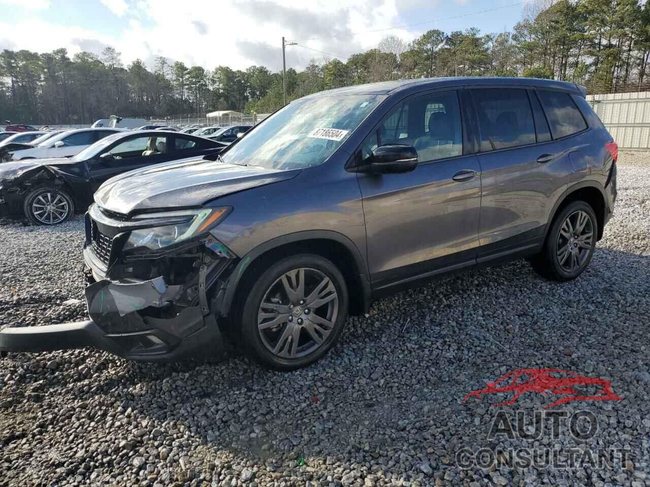 HONDA PASSPORT 2019 - 5FNYF7H5XKB001901
