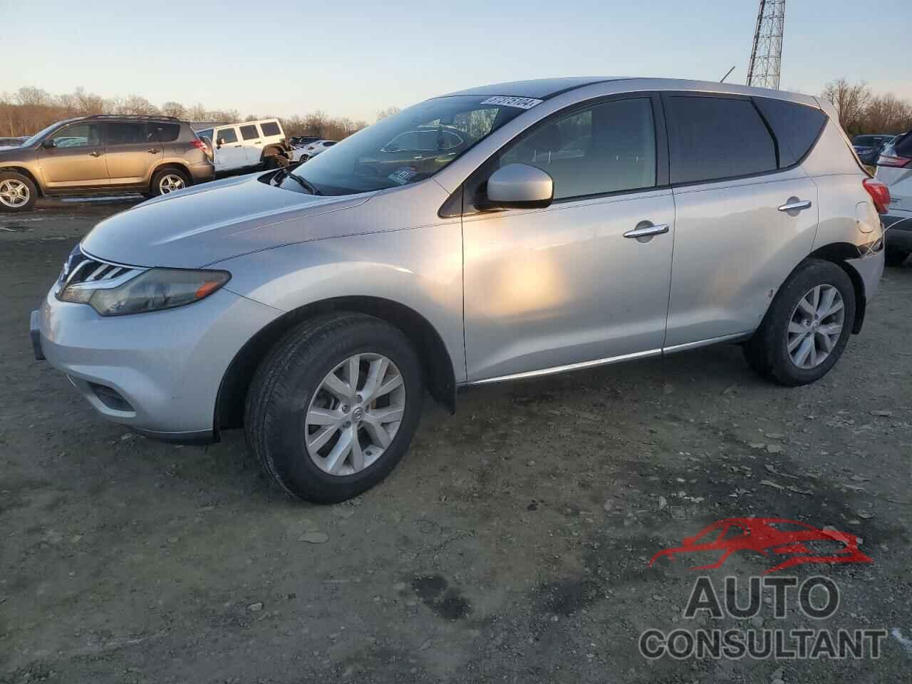 NISSAN MURANO 2012 - JN8AZ1MU5CW107340