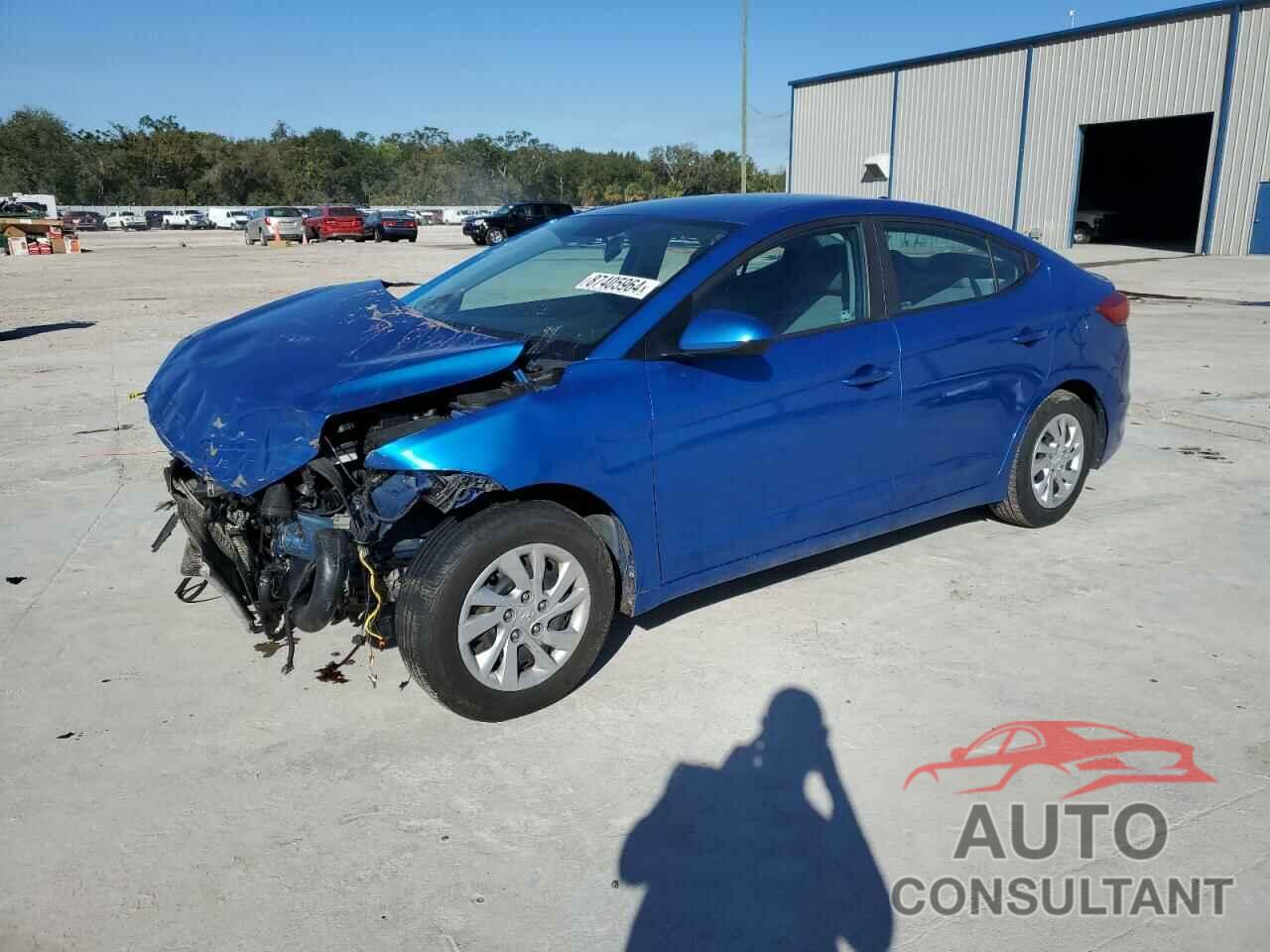 HYUNDAI ELANTRA 2017 - KMHD74LF3HU072699