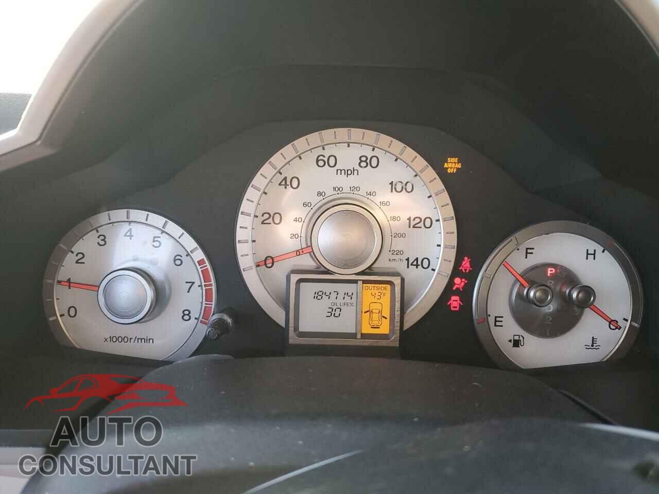 HONDA PILOT 2011 - 5FNYF4H58BB104233
