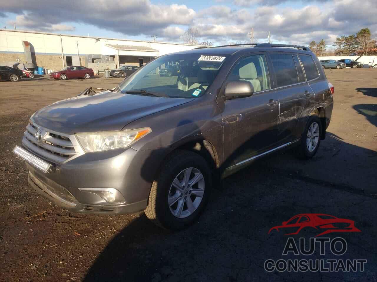 TOYOTA HIGHLANDER 2013 - 5TDBK3EHXDS205847