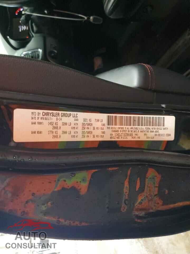 DODGE DURANGO 2014 - 1C4SDJCT1EC591826