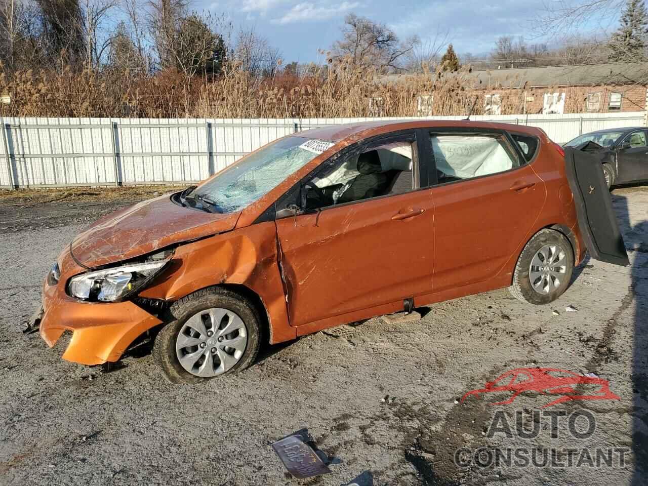 HYUNDAI ACCENT 2016 - KMHCT5AE7GU248286