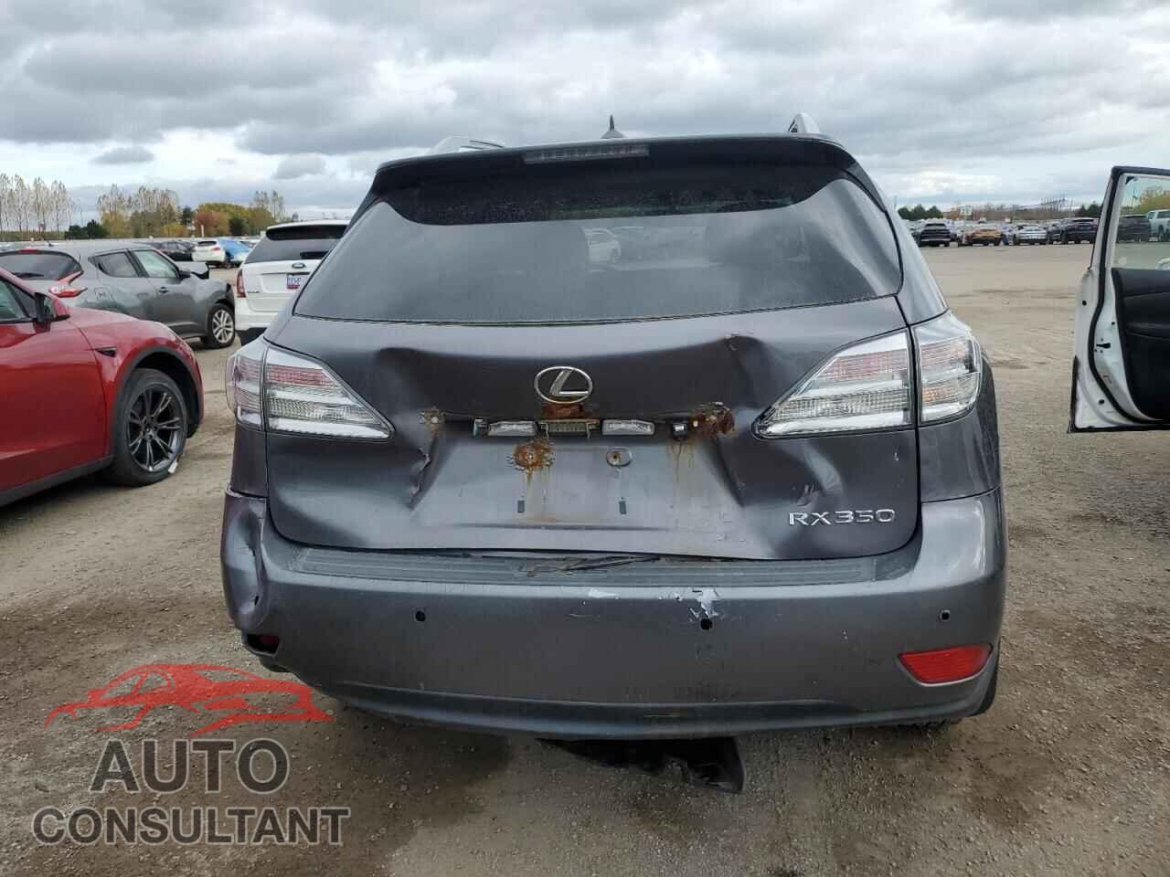LEXUS RX350 2012 - 2T2BK1BA7CC122181