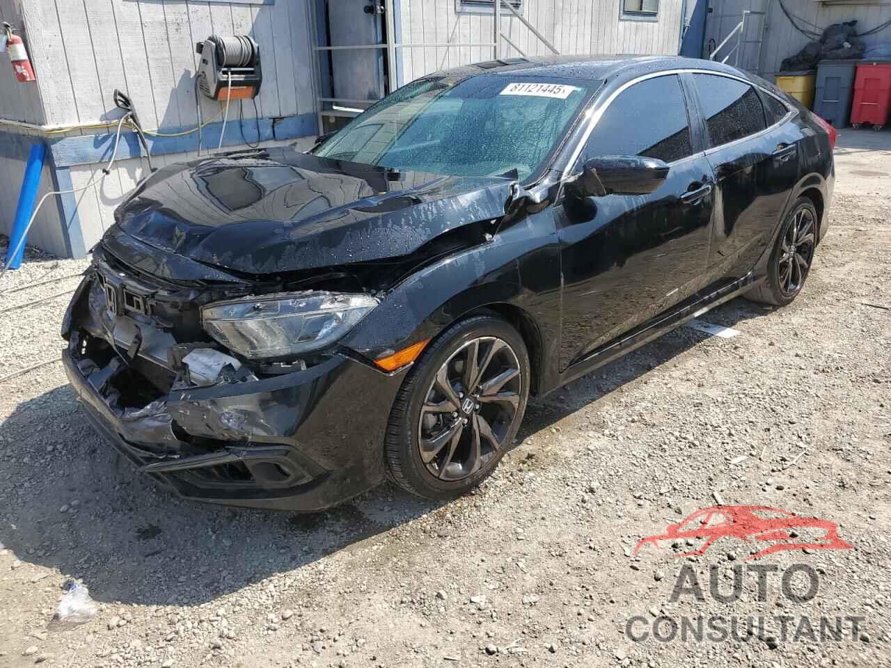 HONDA CIVIC 2020 - 2HGFC2F80LH572858