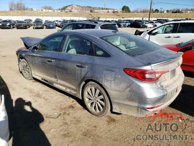 HYUNDAI SONATA 2017 - 5NPE34AFXHH472504