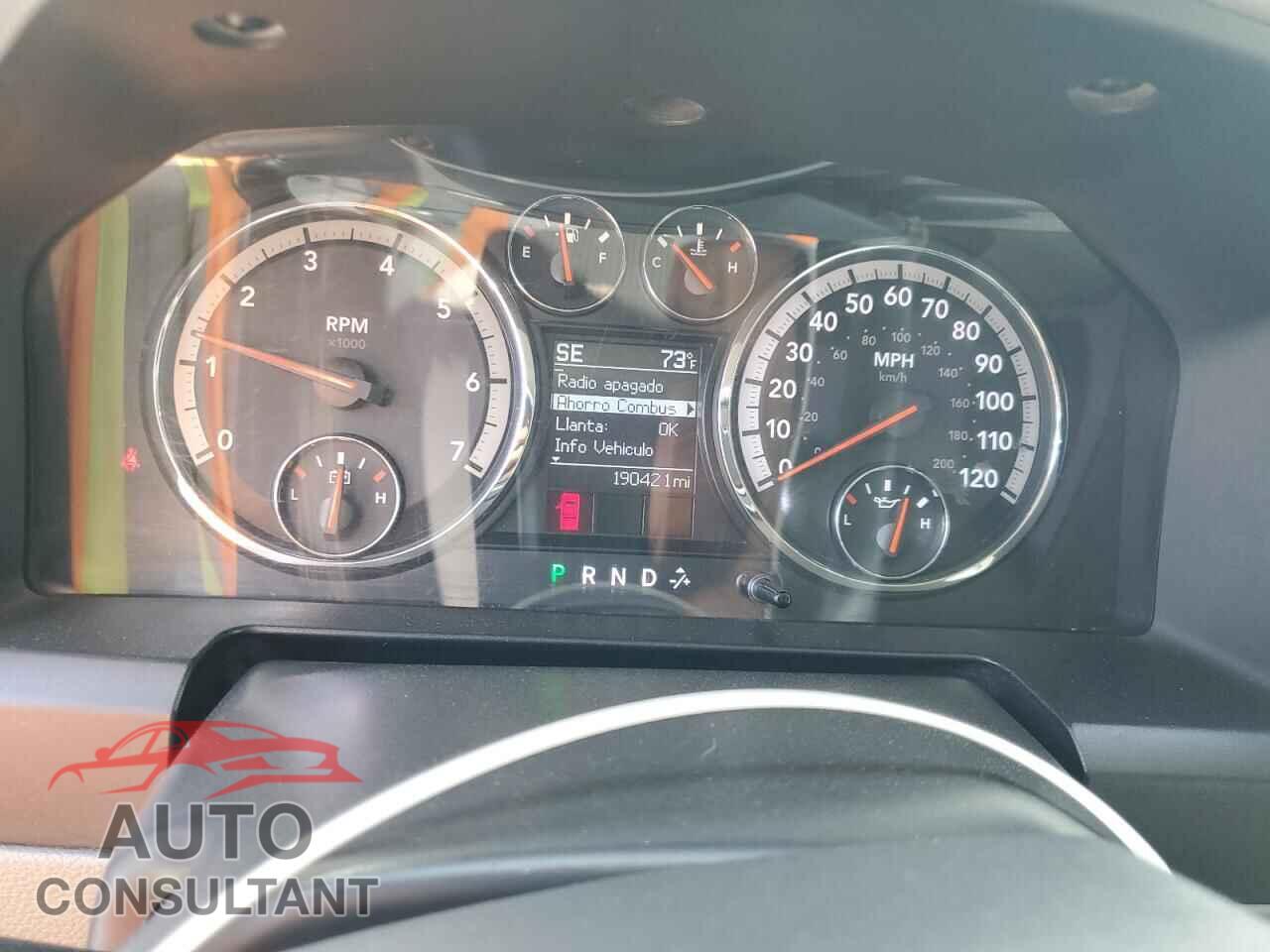 DODGE RAM 1500 2012 - 1C6RD6LT3CS255374